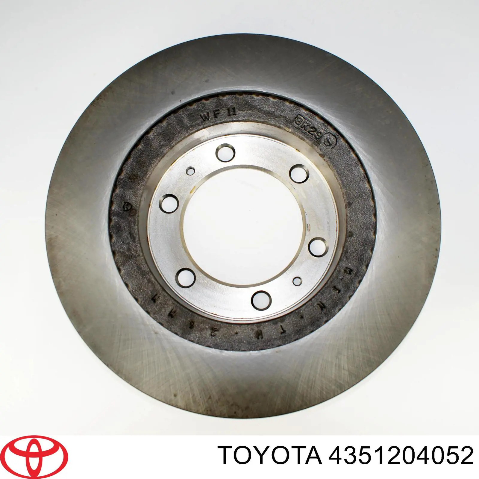 Передние тормозные диски 4351204052 Toyota