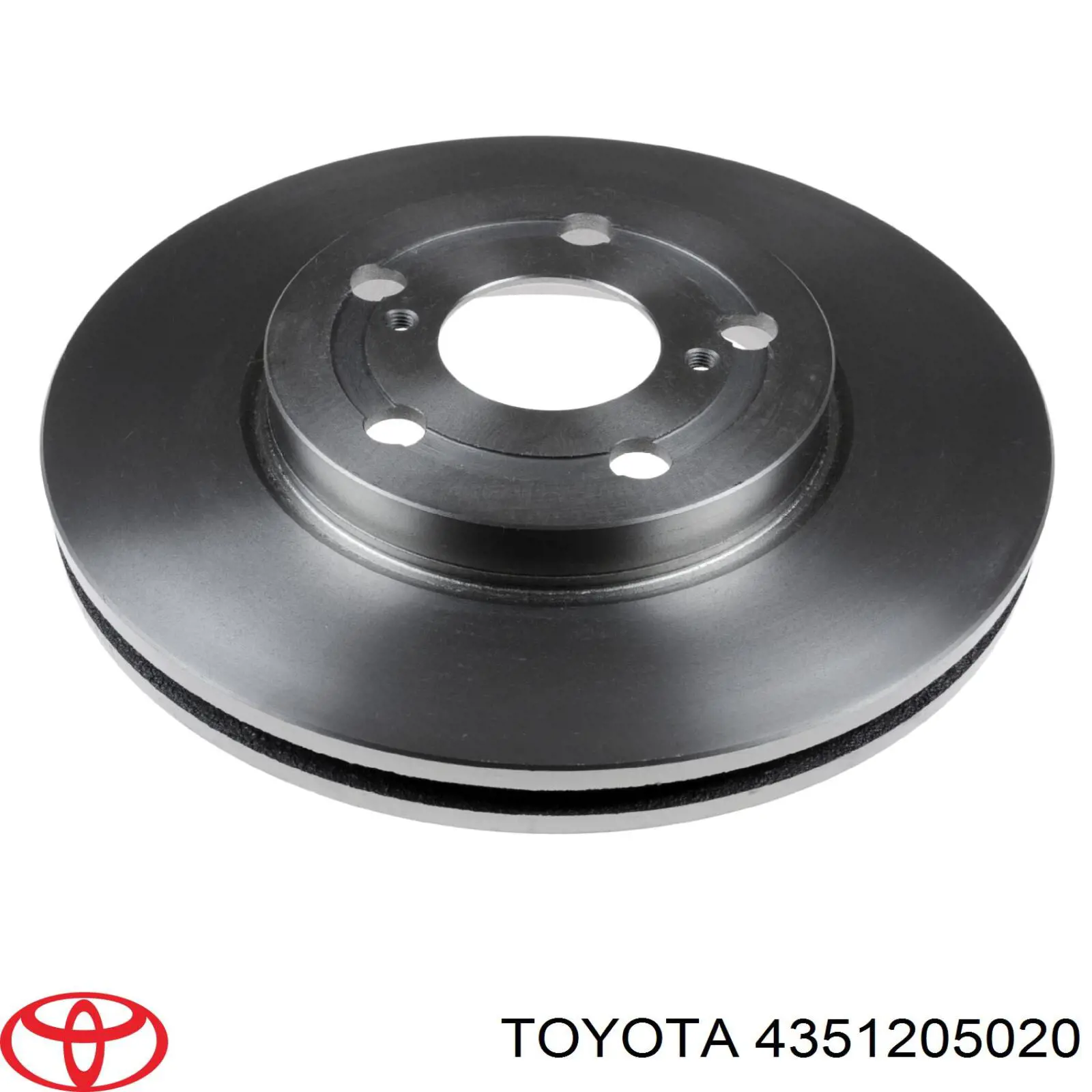 Передние тормозные диски 4351205020 Toyota