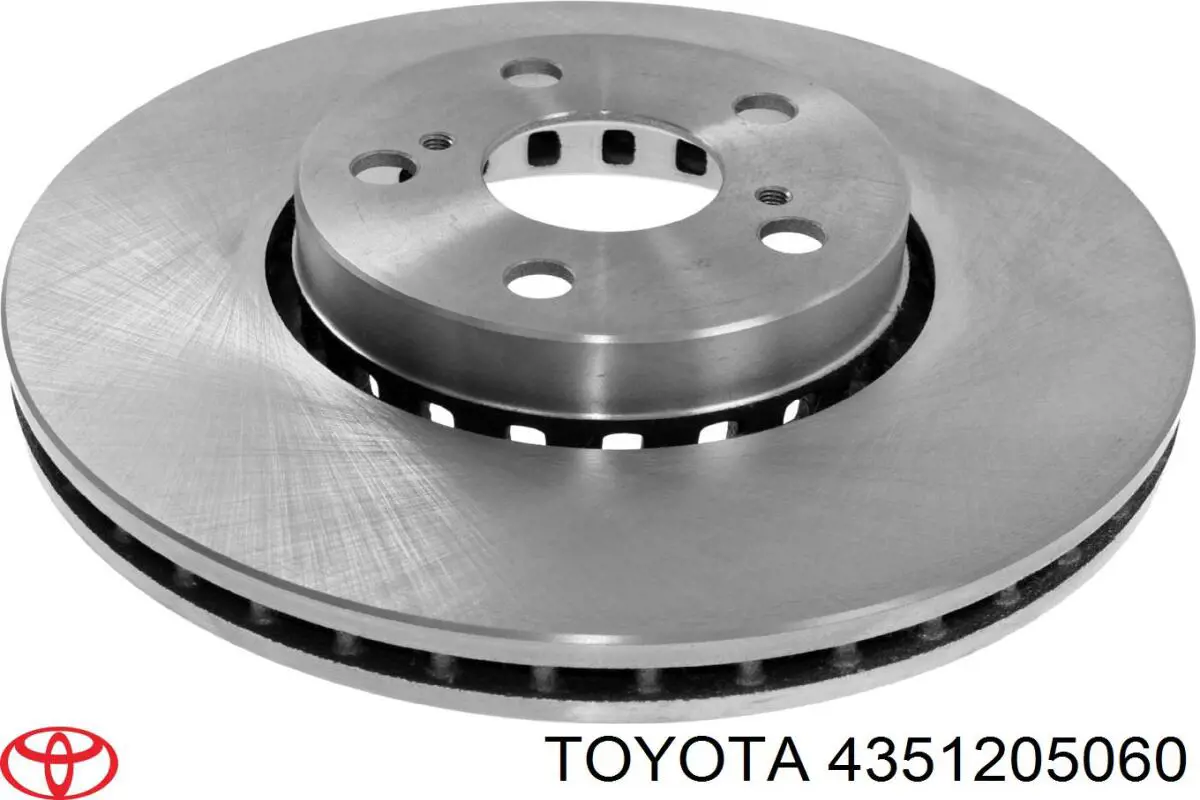 4351205060 Toyota диск тормозной передний
