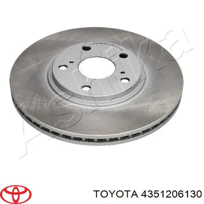 Передние тормозные диски 4351206130 Toyota