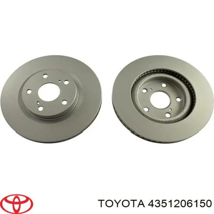 Купить 4351206150 Toyota Ротор тормозной