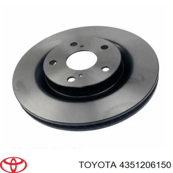 Передний тормозной диск Toyota 4351206150