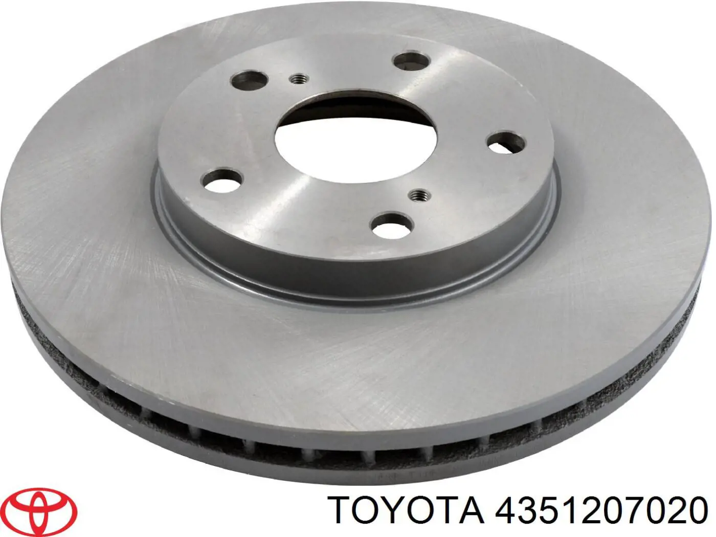 Передние тормозные диски 4351207020 Toyota