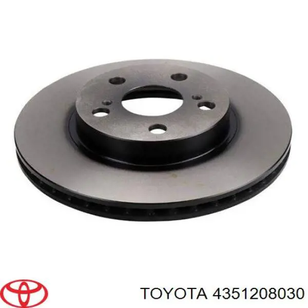 4351208030 Toyota диск тормозной передний