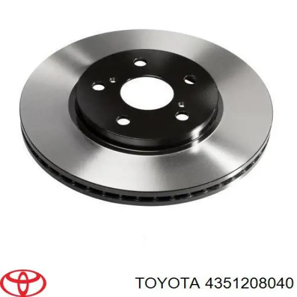 Передние тормозные диски 4351208040 Toyota