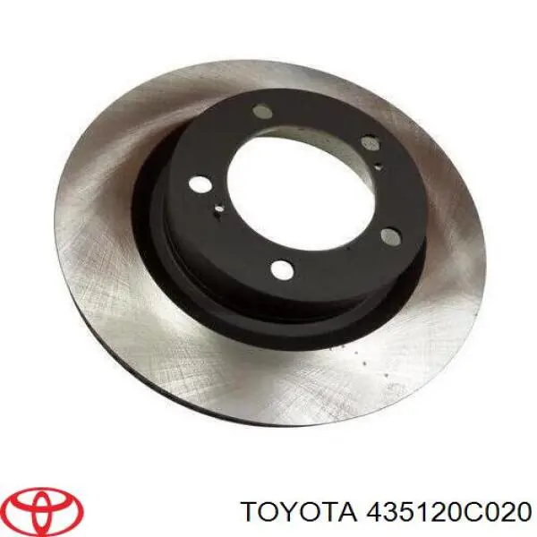 435120C020 Toyota диск тормозной передний