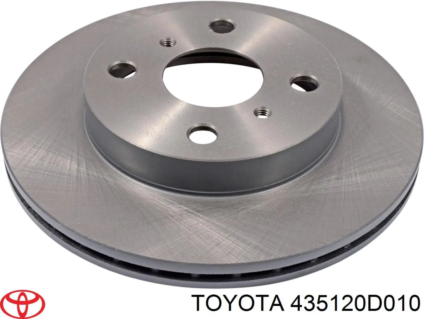 435120D010 Toyota диск тормозной передний
