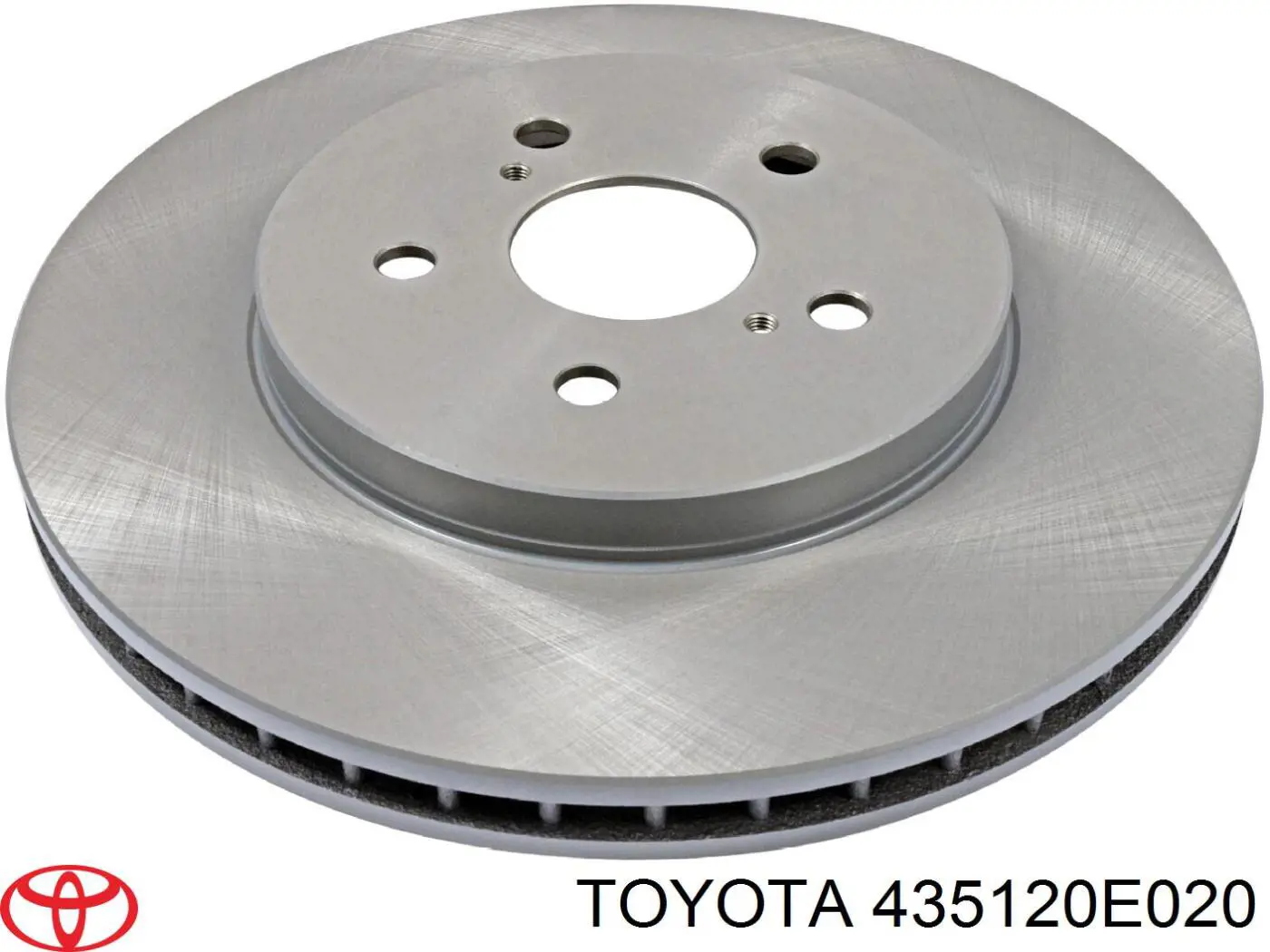 435120E020 Toyota диск тормозной передний