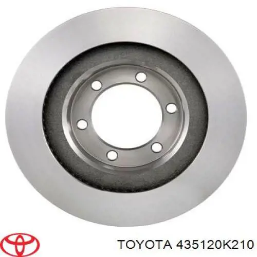 Тормоз дисковый передний Toyota 435120K210 цена, от 93.97 USD