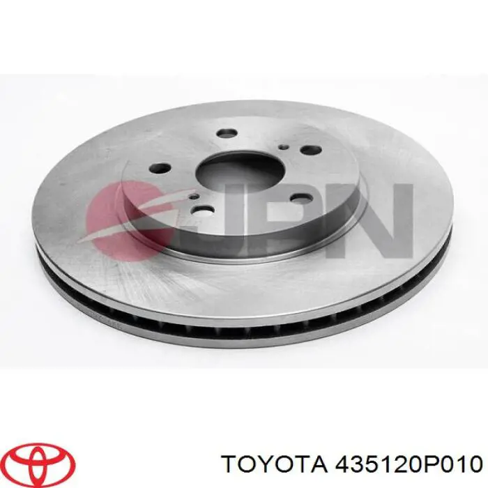 Передний тормозной диск Toyota 435120P010