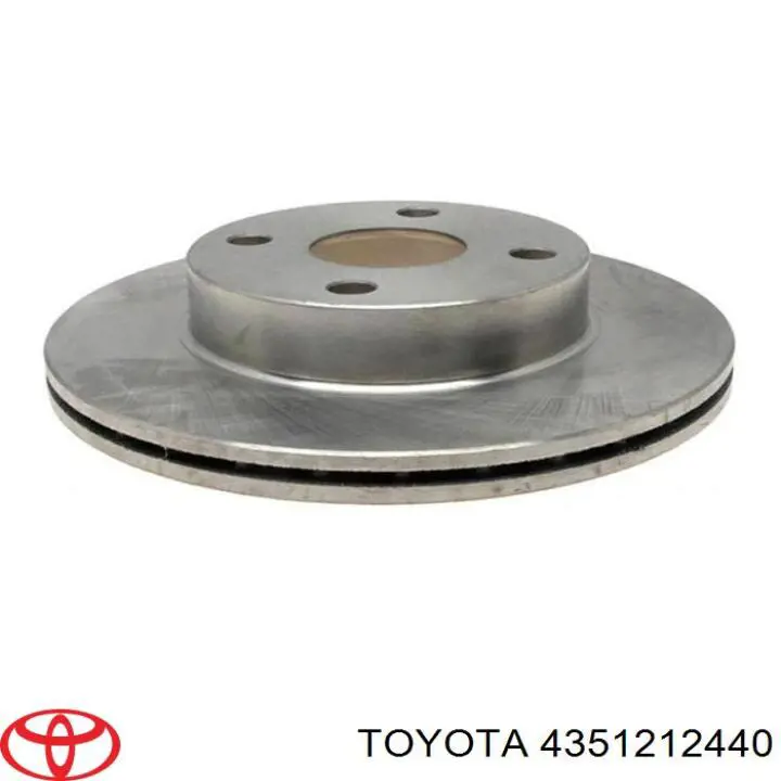 Передние тормозные диски 4351212440 Toyota