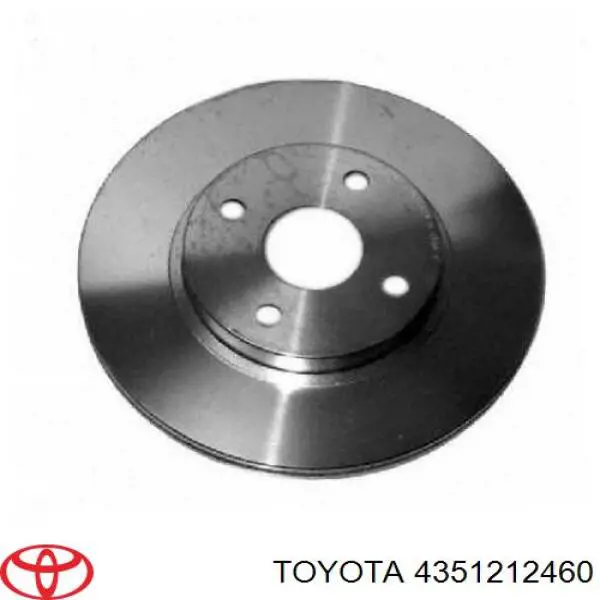 Передние тормозные диски 4351212460 Toyota