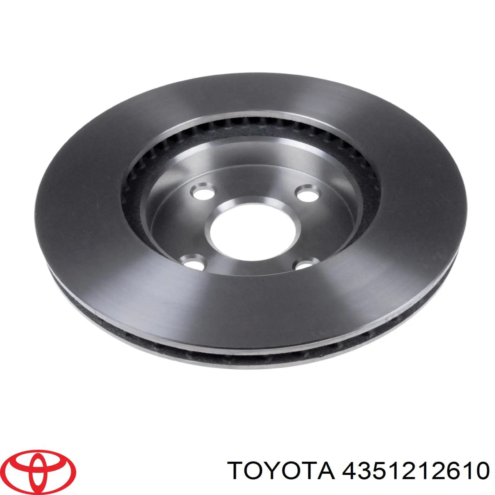 Передние тормозные диски 4351212610 Toyota