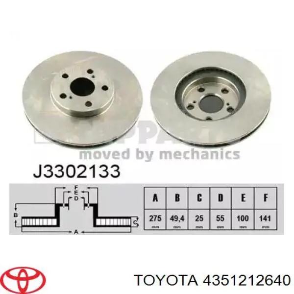  4351212640 Toyota