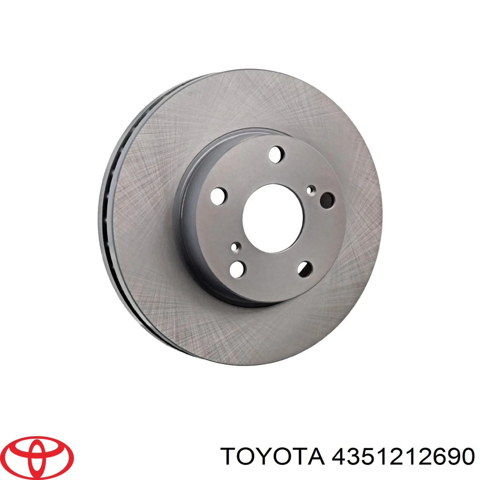 Передний тормозной диск Toyota 4351212690