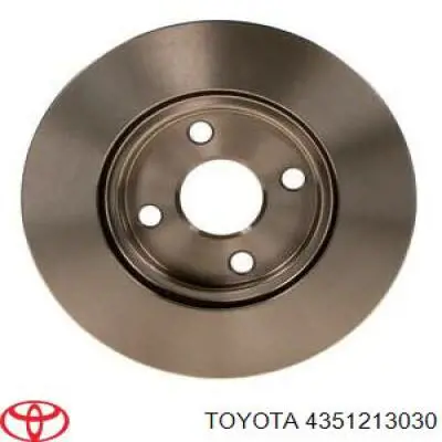 Передние тормозные диски 4351213030 Toyota