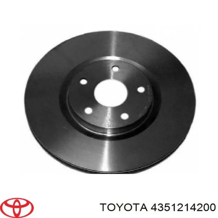 Передний тормозной диск Toyota 4351614030