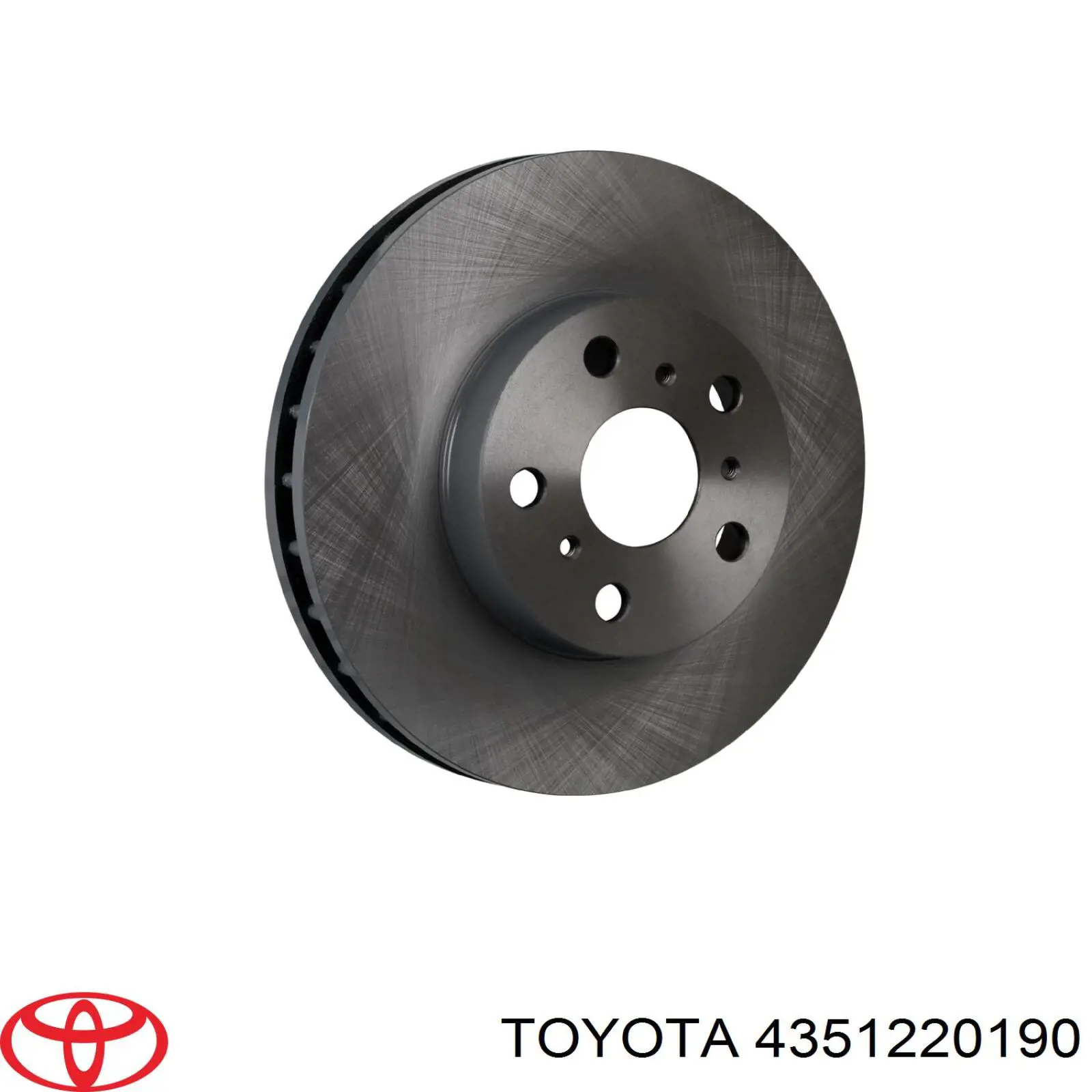 Передние тормозные диски 4351220190 Toyota