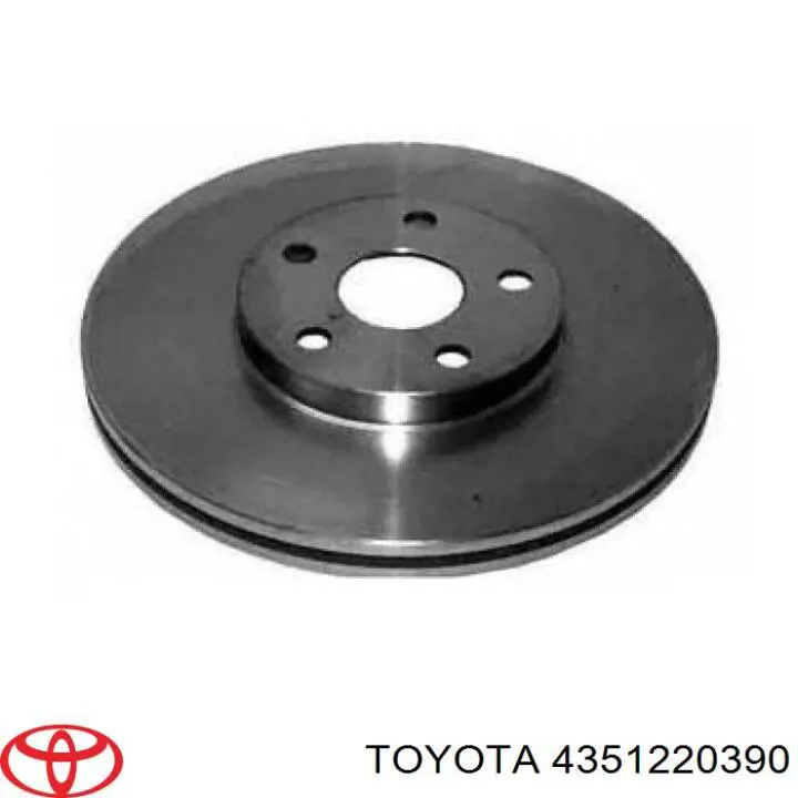 Передние тормозные диски 4351220390 Toyota