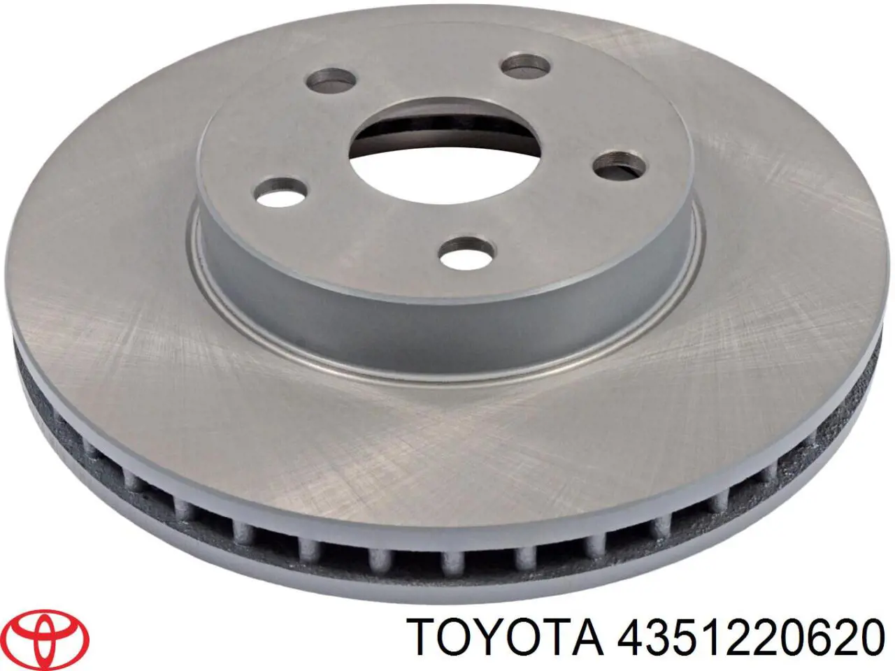 Передние тормозные диски 4351220620 Toyota