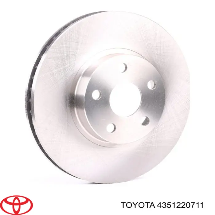 Передние тормозные диски 4351220711 Toyota