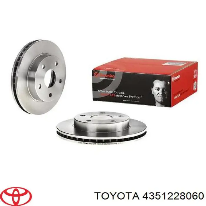 Тормозные диски Тойота Превия TCR1, TCR2 (Toyota Previa)