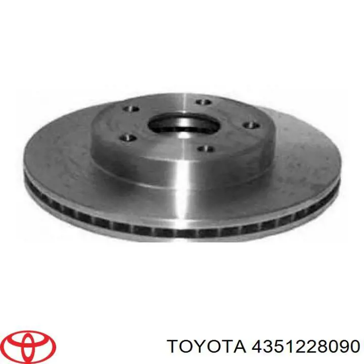 4351228090 Toyota Диск тормозной передний