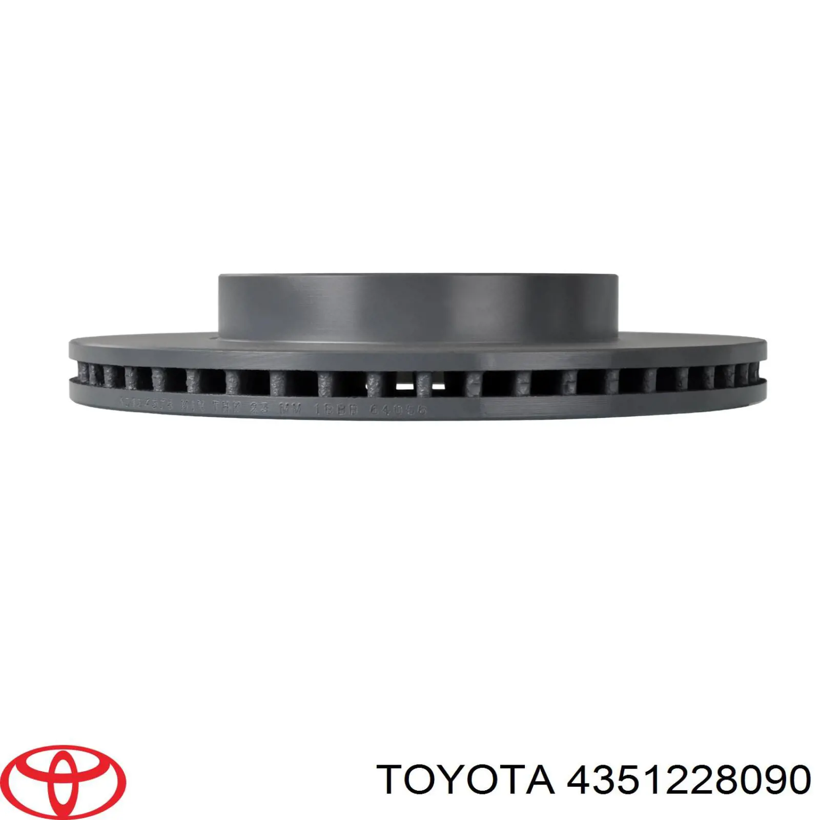 Передний тормозной диск Toyota 4351228090