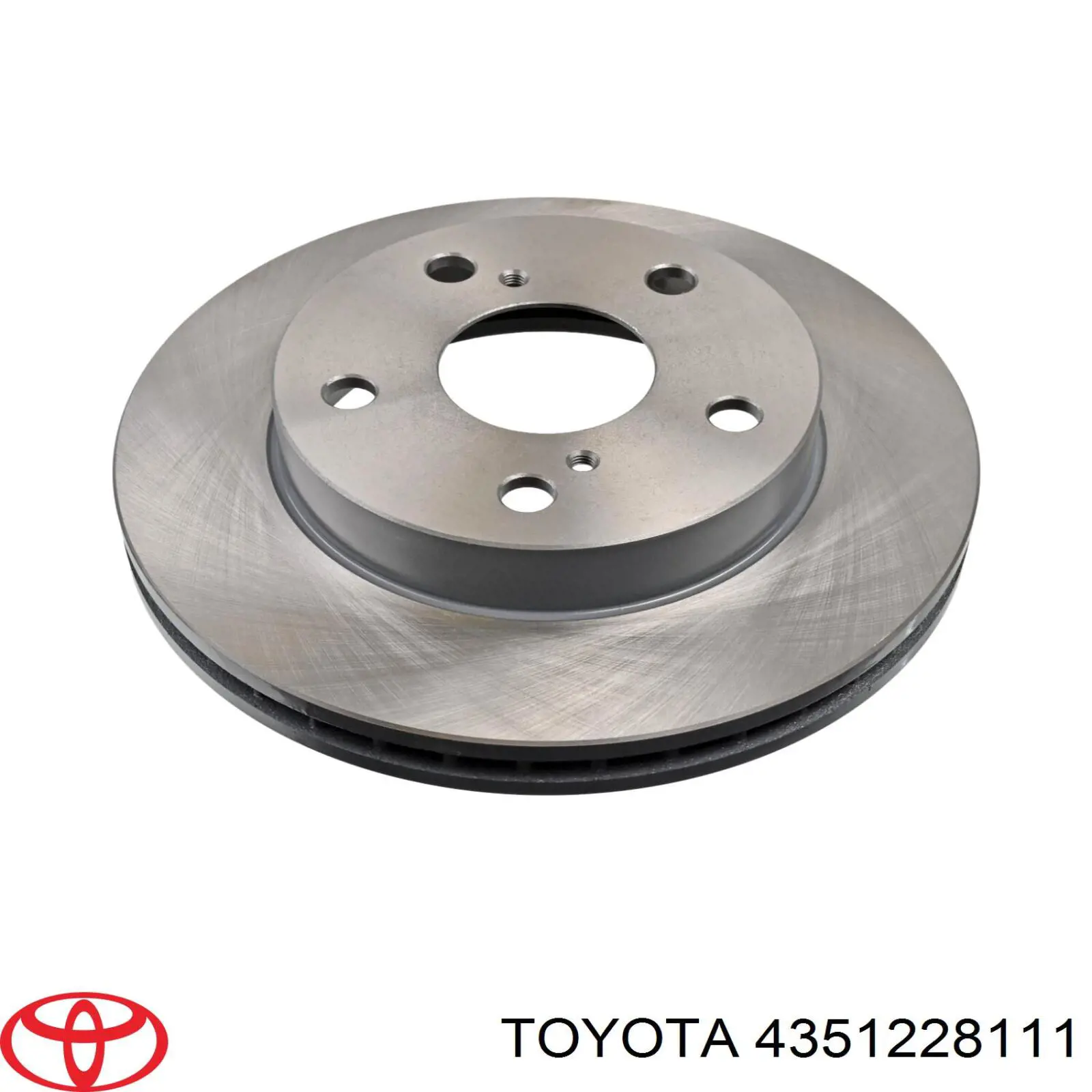 Передние тормозные диски 4351228111 Toyota