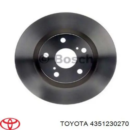 Передние тормозные диски 4351230270 Toyota