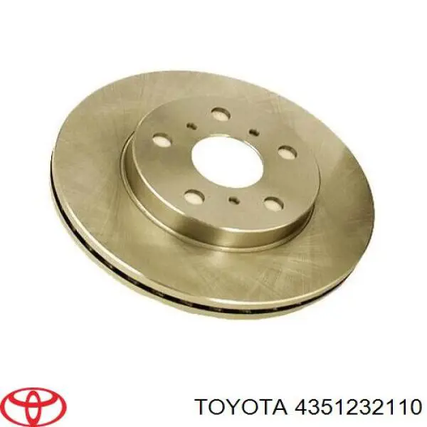 4351232110 Toyota диск тормозной передний