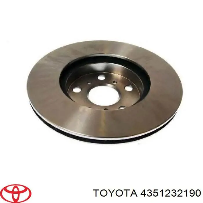 4351232190 Toyota диск тормозной передний