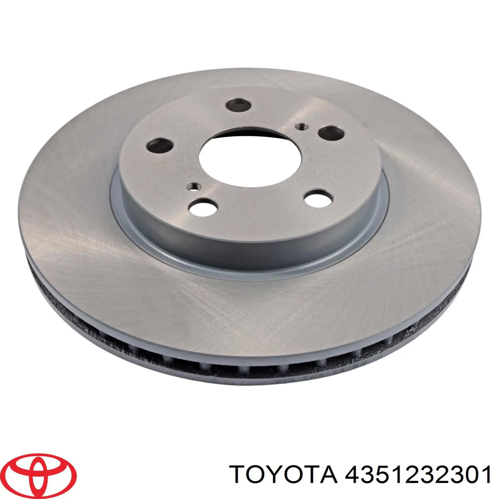 Передние тормозные диски 4351232301 Toyota