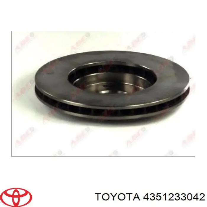 Тормоз дисковый передний Toyota 4351233042 цена, от 39.46 USD