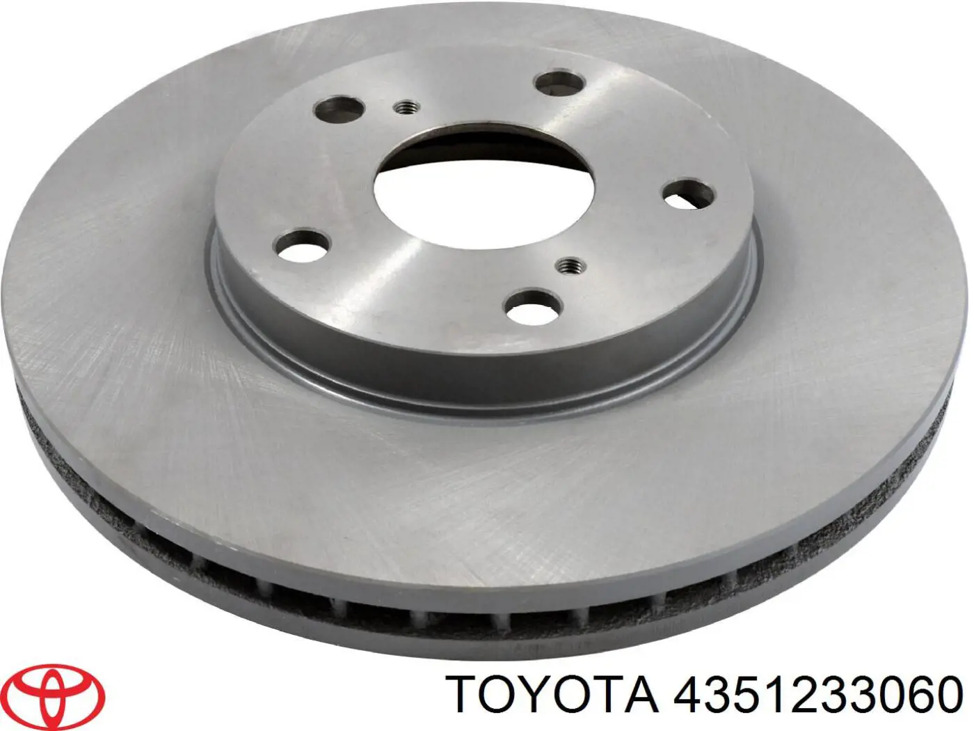 Freno de disco delantero 4351233060 Toyota