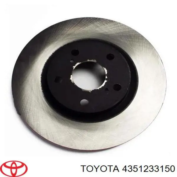 4351233150 Toyota диск тормозной передний