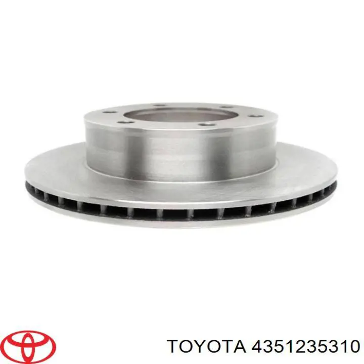 Передние тормозные диски 4351235310 Toyota