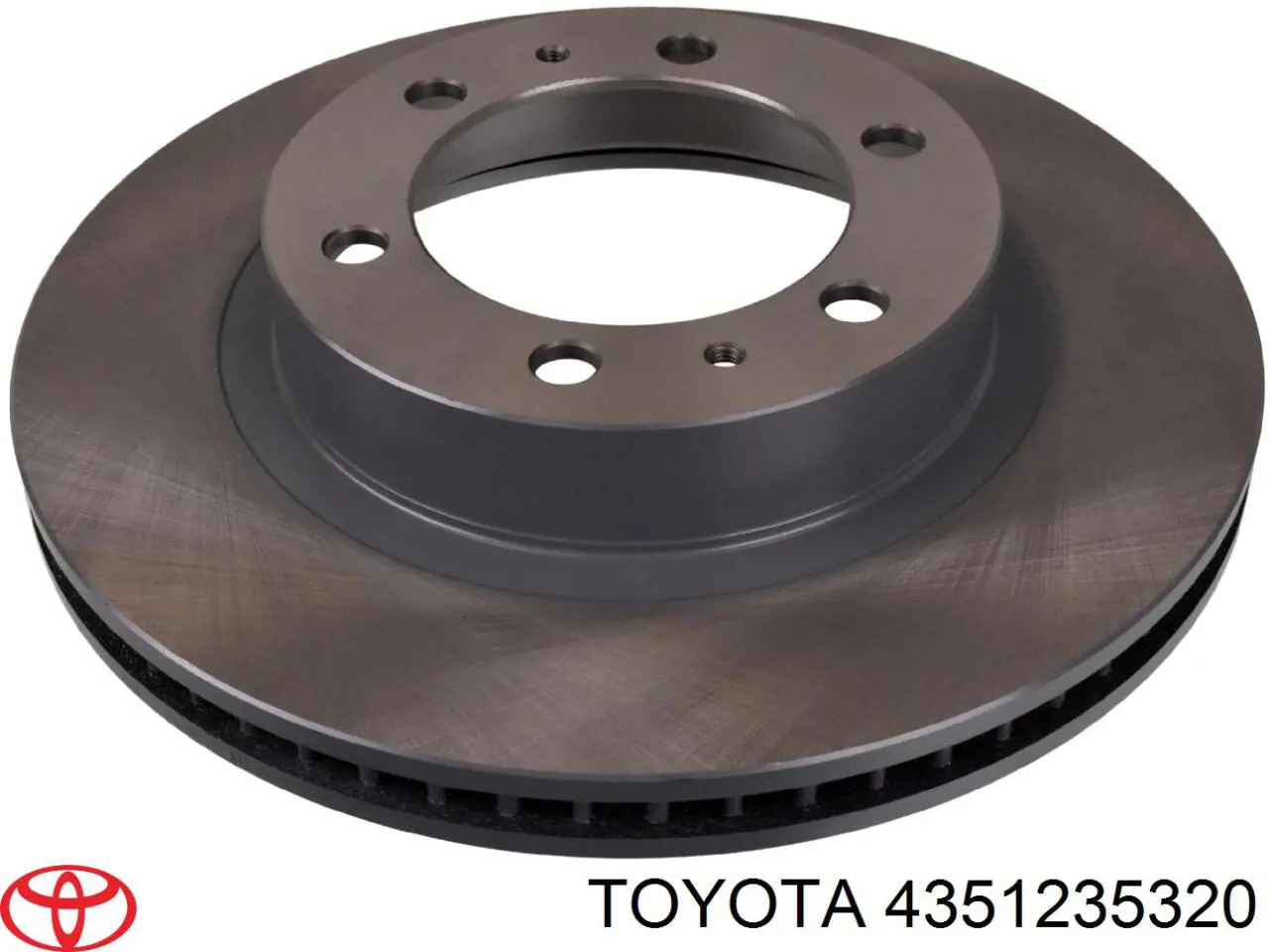 4351235320 Toyota диск тормозной передний