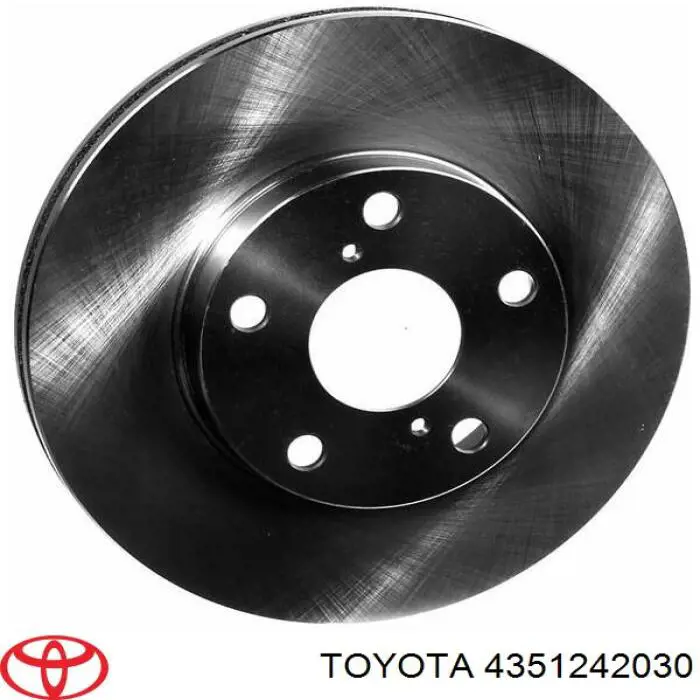 Передние тормозные диски 4351242030 Toyota