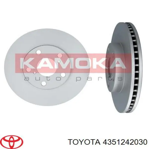 Тормоз дисковый передний Toyota 4351242030 цена, от 37.30 USD