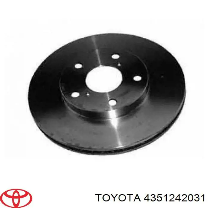 Тормоз дисковый передний Toyota 4351242031 цена, от 42.71 USD