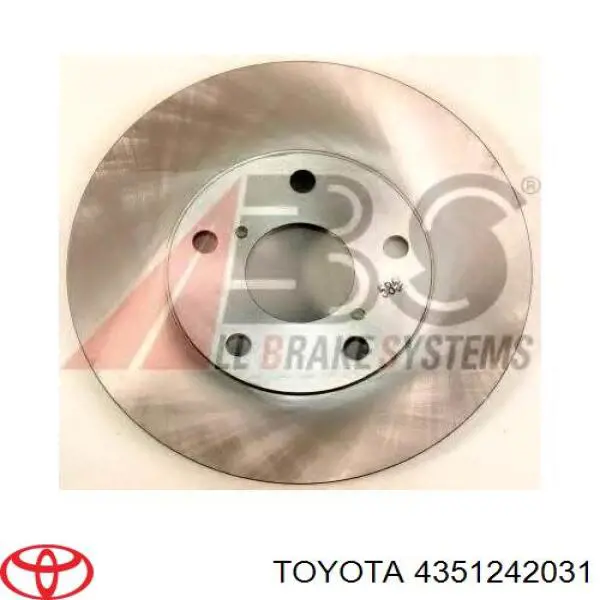 Купить 4351242031 Toyota Ротор тормозной
