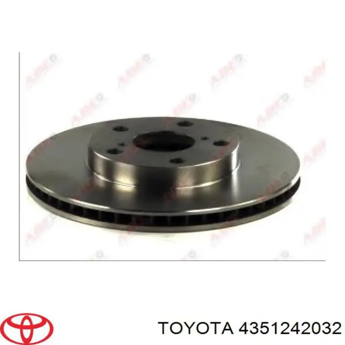 Купить 4351242032 Toyota Ротор тормозной