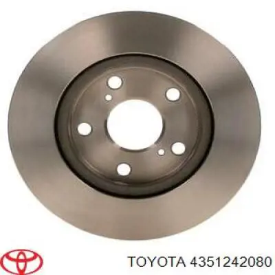 4351242080 Toyota тормозные диски