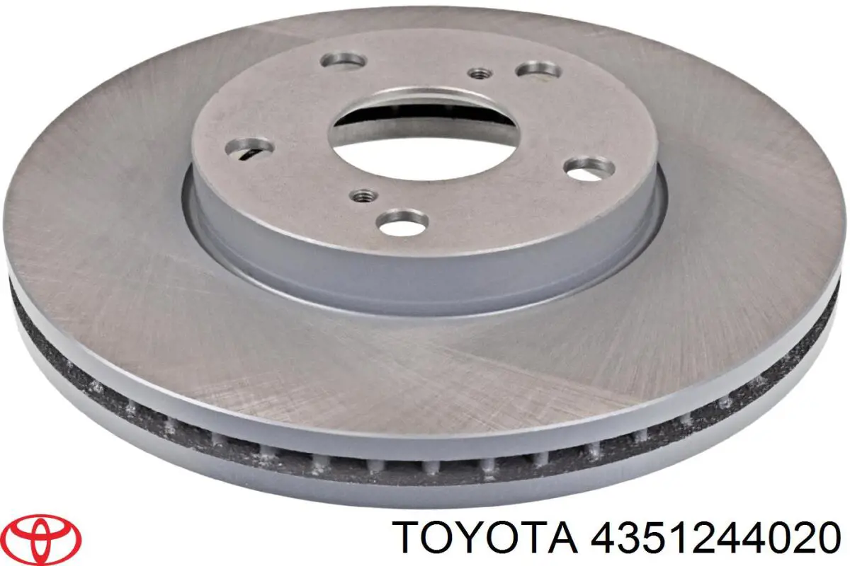 4351244020 Toyota диск тормозной передний