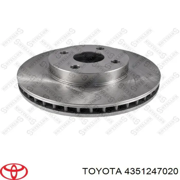 Купить 4351247020 Toyota Ротор тормозной