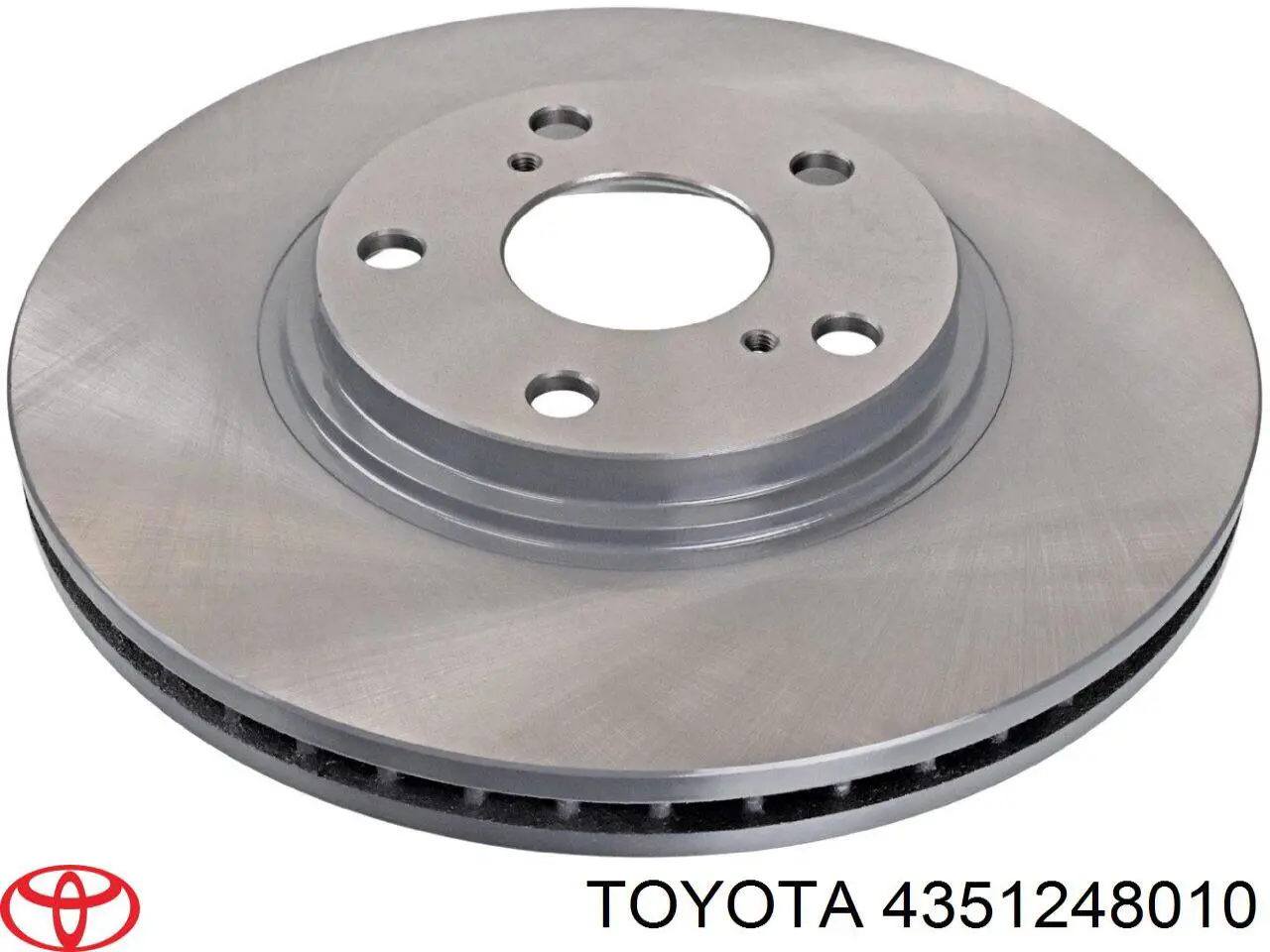 4351248010 Toyota диск тормозной передний