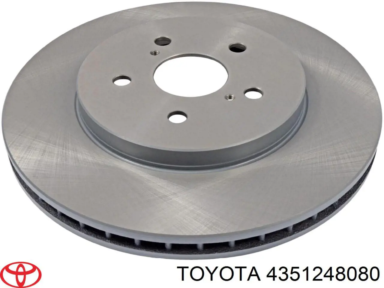 Передние тормозные диски 4351248080 Toyota