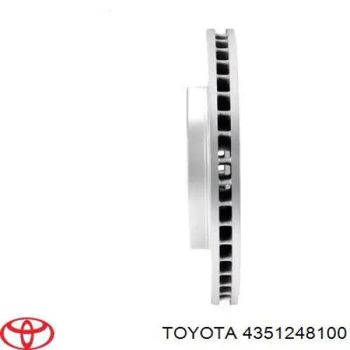 Тормоз дисковый передний Toyota 4351248100 цена, от 54.25 USD