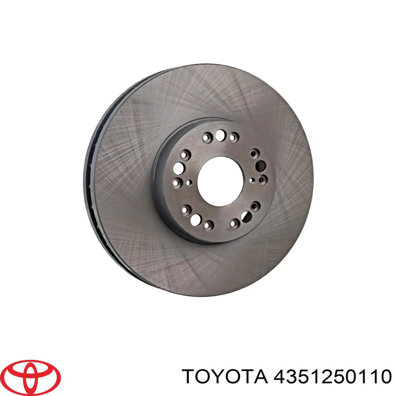 Передние тормозные диски 4351250110 Toyota